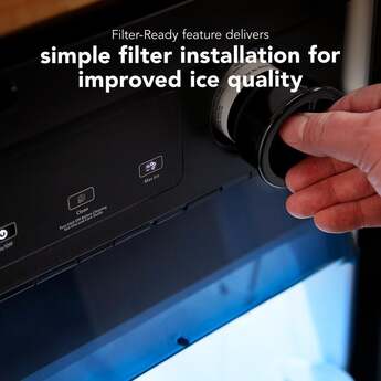 KitchenAid 15 Inch Automatic Clear Ice Maker With 25 Lb Capacity and Built-In Drain Pump: Juniper — thumbnail 10